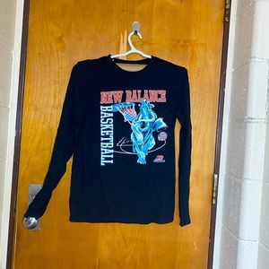 New Balance mammoth and basketball long sleeve shirt